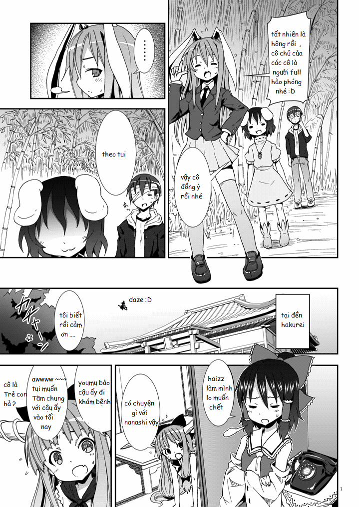Eientei de Usagi Gari ~Jougen~ (Touhou) Oneshot trang 5