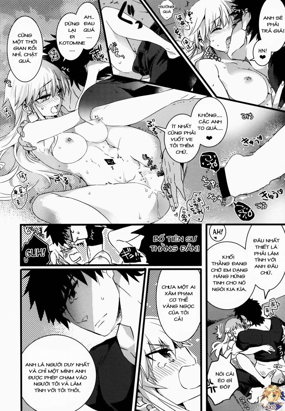 Eiyuuou ♀ to Nakayoshi ♂ Dekiru kana (Fate/Zero) Oneshot trang 11