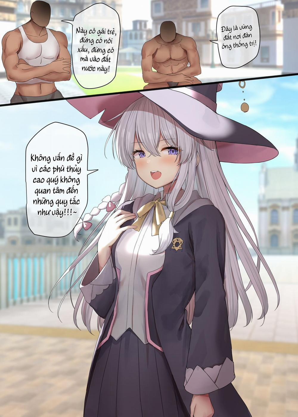 Elaina lạc vào vương quốc đàn ông Oneshot trang 1