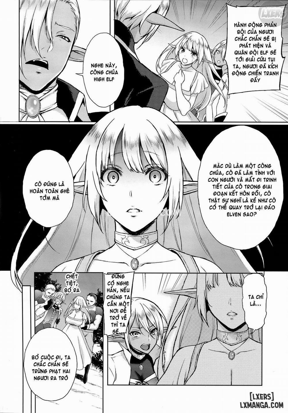 Elf no Hime wa Kairaku ni Naku Oneshot trang 16