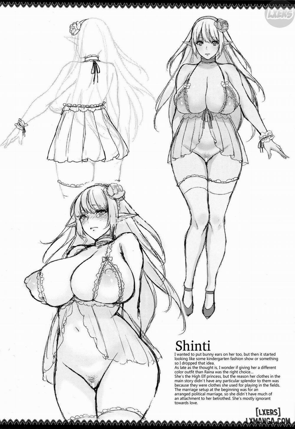 Elf no Hime wa Kairaku ni Naku Oneshot trang 36