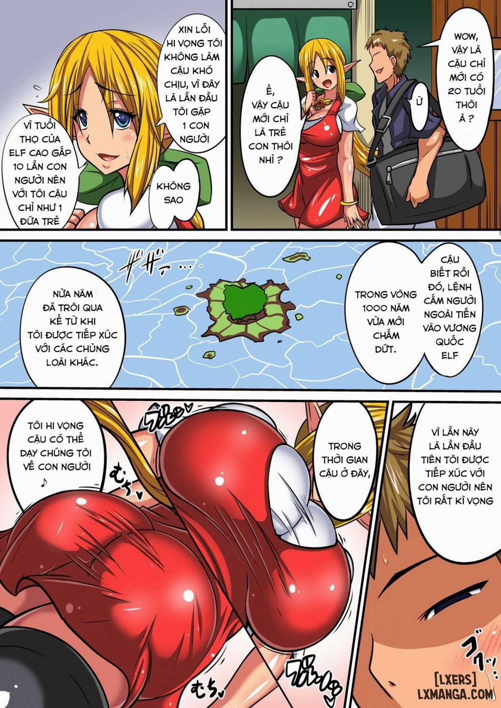 Elf Oyako to Pakopako Ibunka Kouryuu Oneshot trang 2