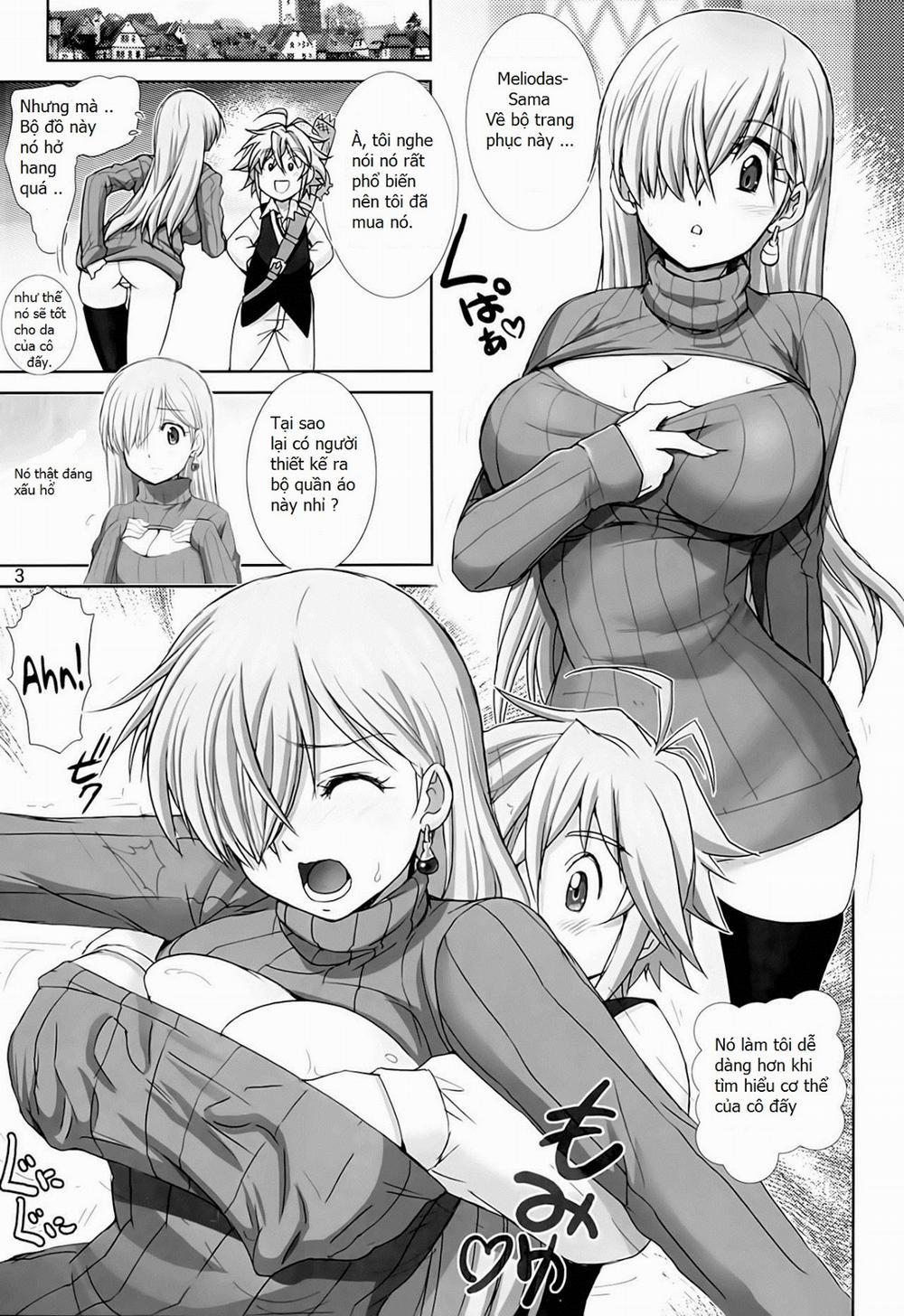 Elizabeth Ni Rei No Sweater Kisete Mita (Nanatsu no Taizai) One shot trang 1