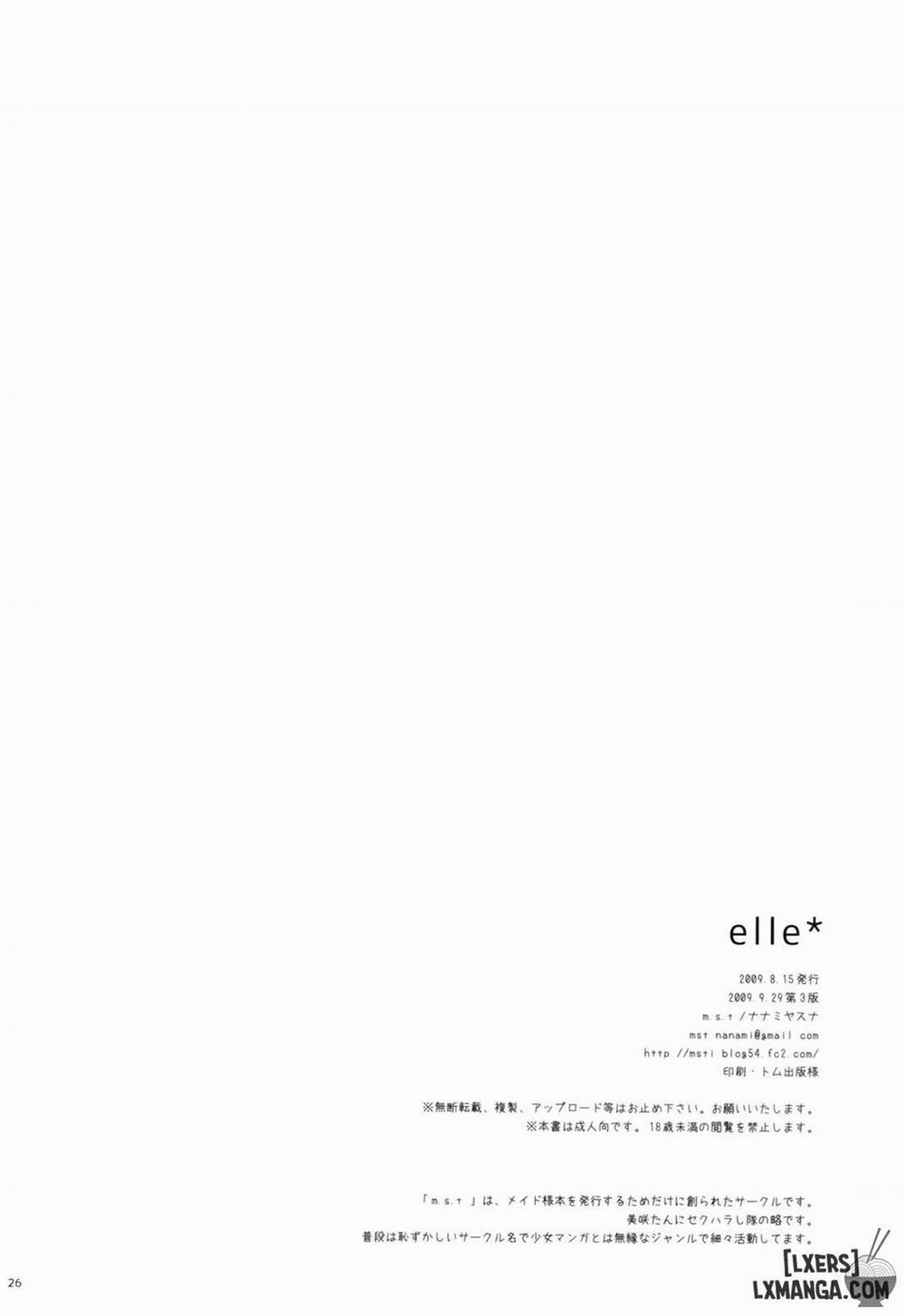 Elle Oneshot trang 24