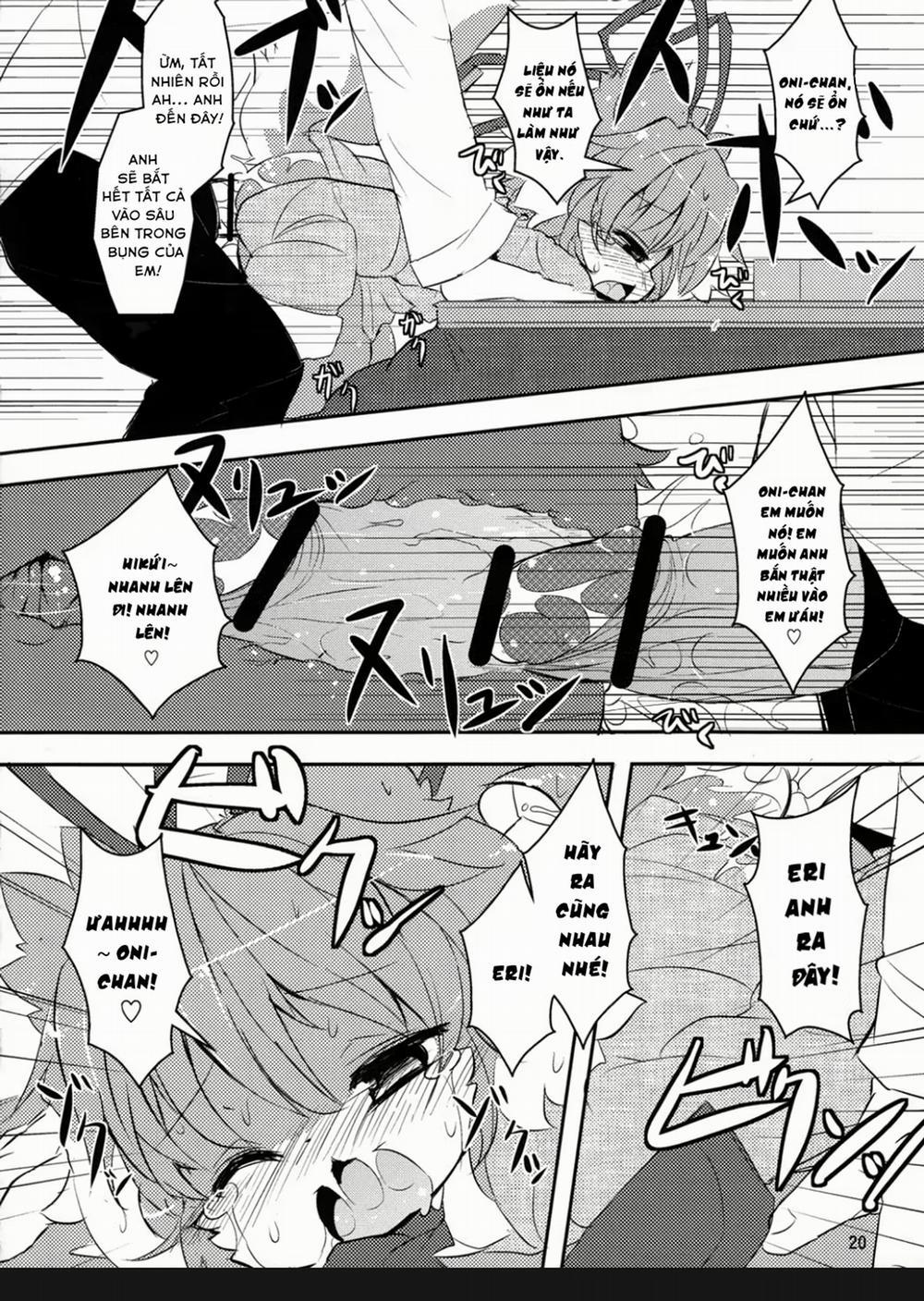 Em gái bé nhỏ của tôi là một con thú cưng Oneshot trang 19