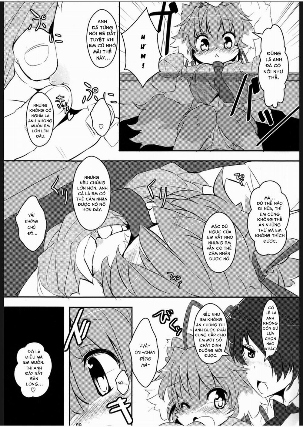 Em gái bé nhỏ của tôi là một con thú cưng Oneshot trang 8
