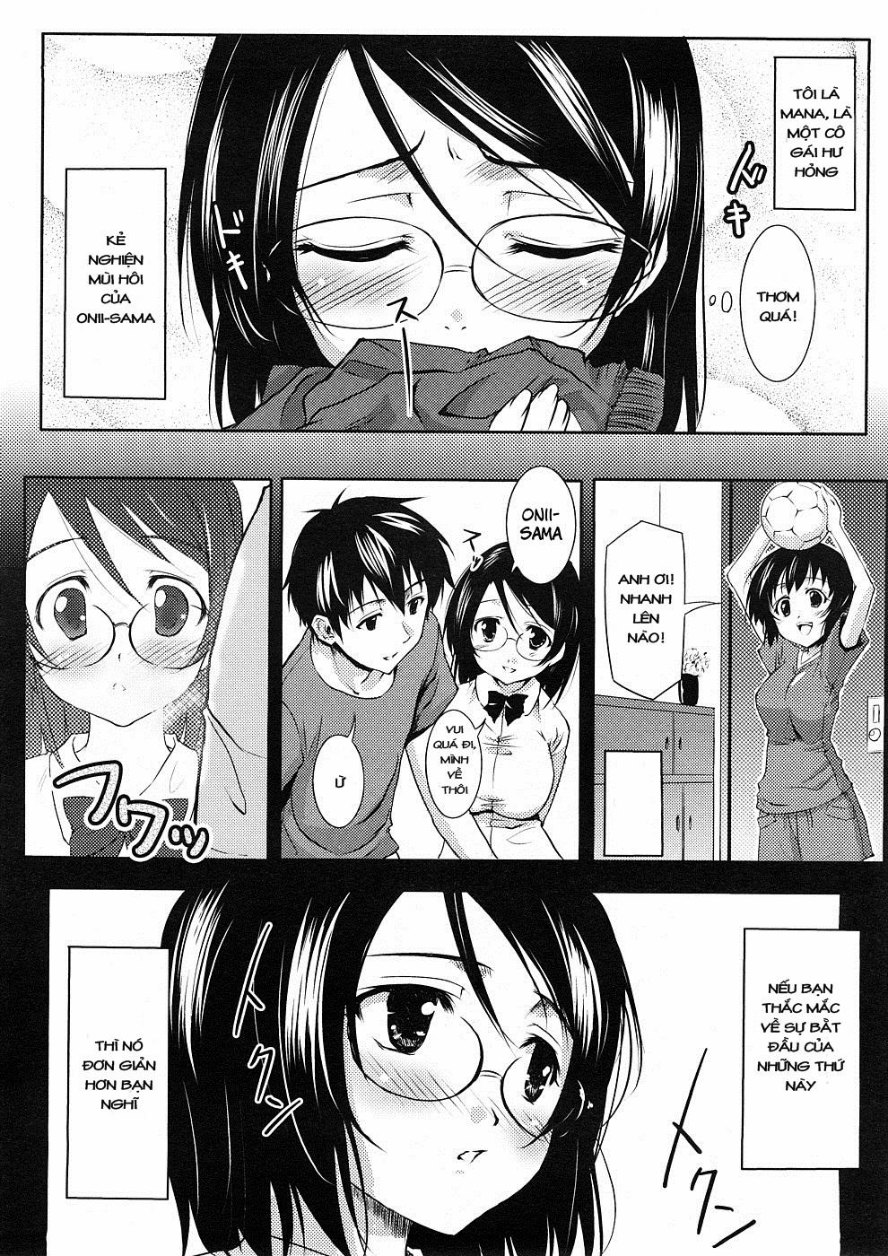 Em gái nghiện mùi của tôi Oneshot trang 2