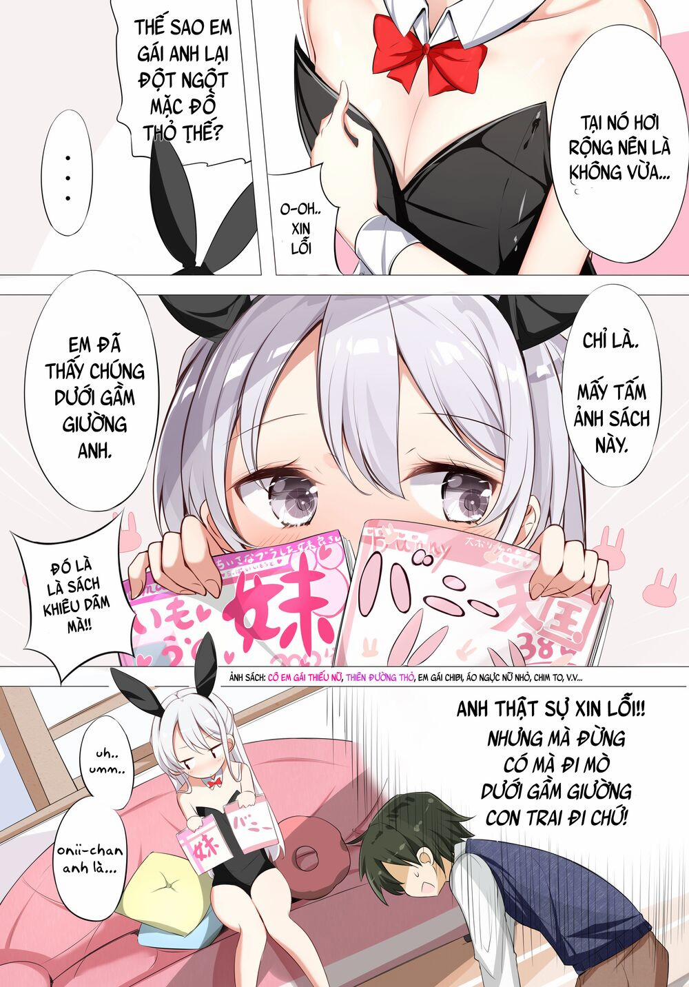 Em Gái Tôi Mỗi Ngày Lại Nhìn Vào Mắt Tôi 1 trang 4