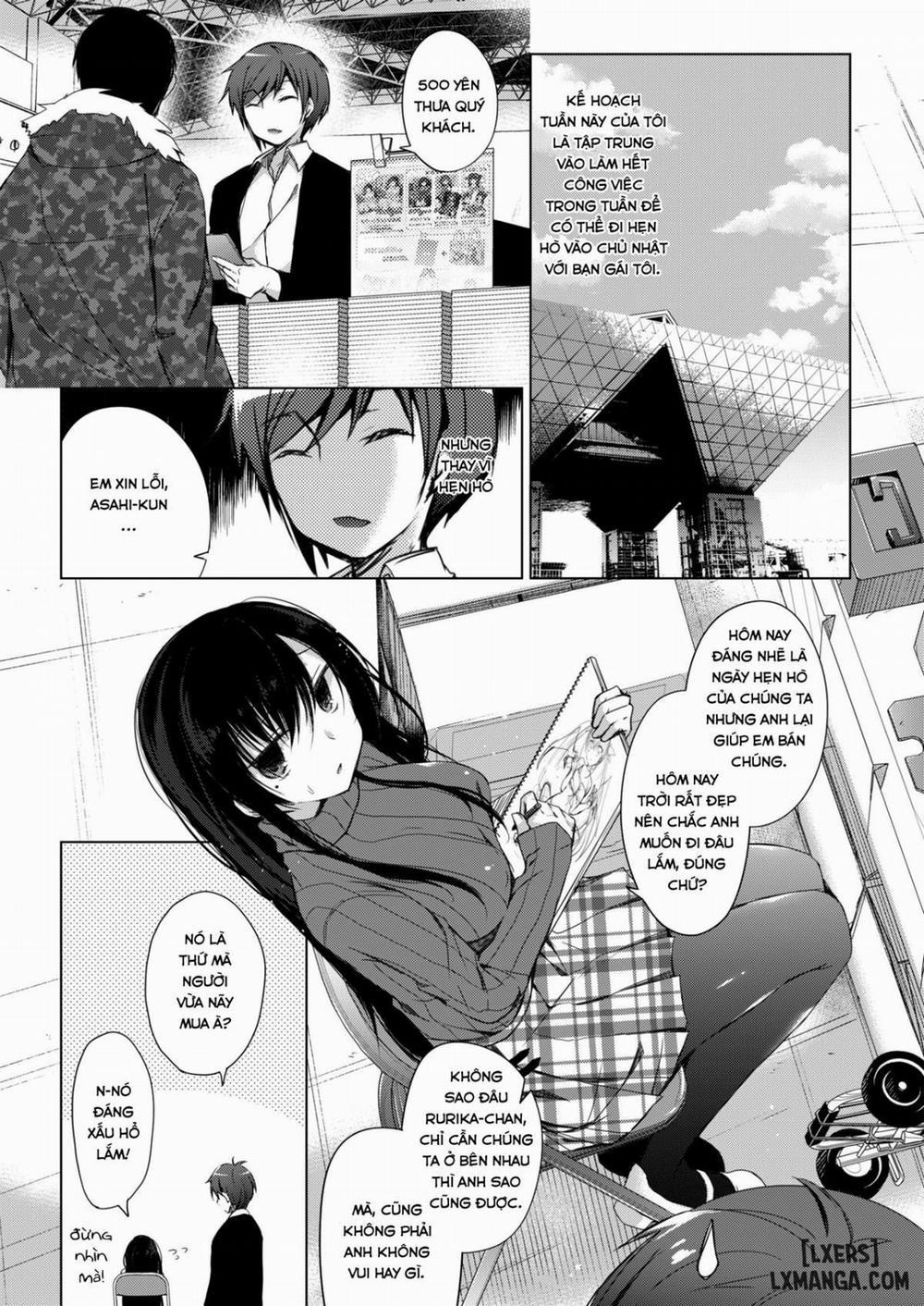 Ero Doujin Sakka no Boku no Kanojo wa Uwaki nante Shinai Oneshot trang 2