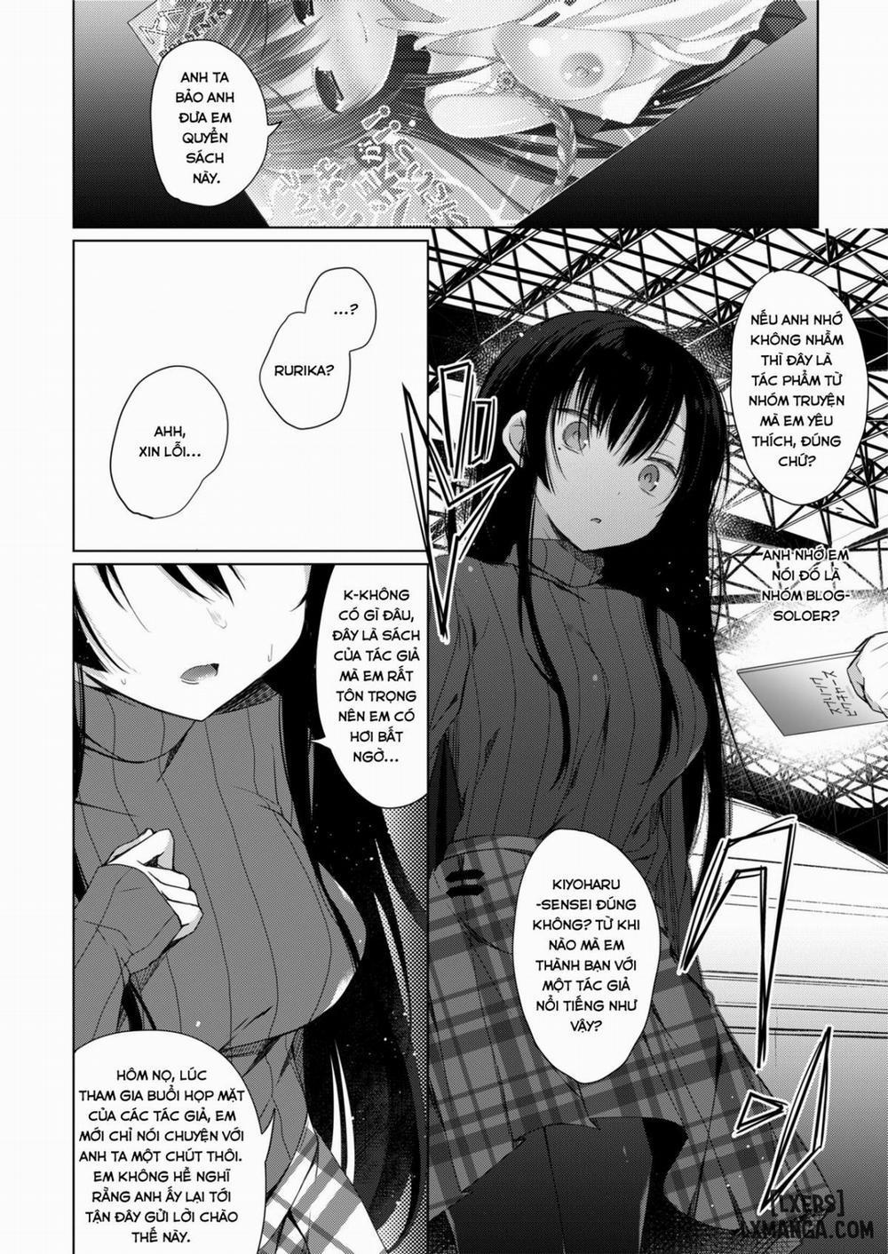 Ero Doujin Sakka no Boku no Kanojo wa Uwaki nante Shinai Oneshot trang 9