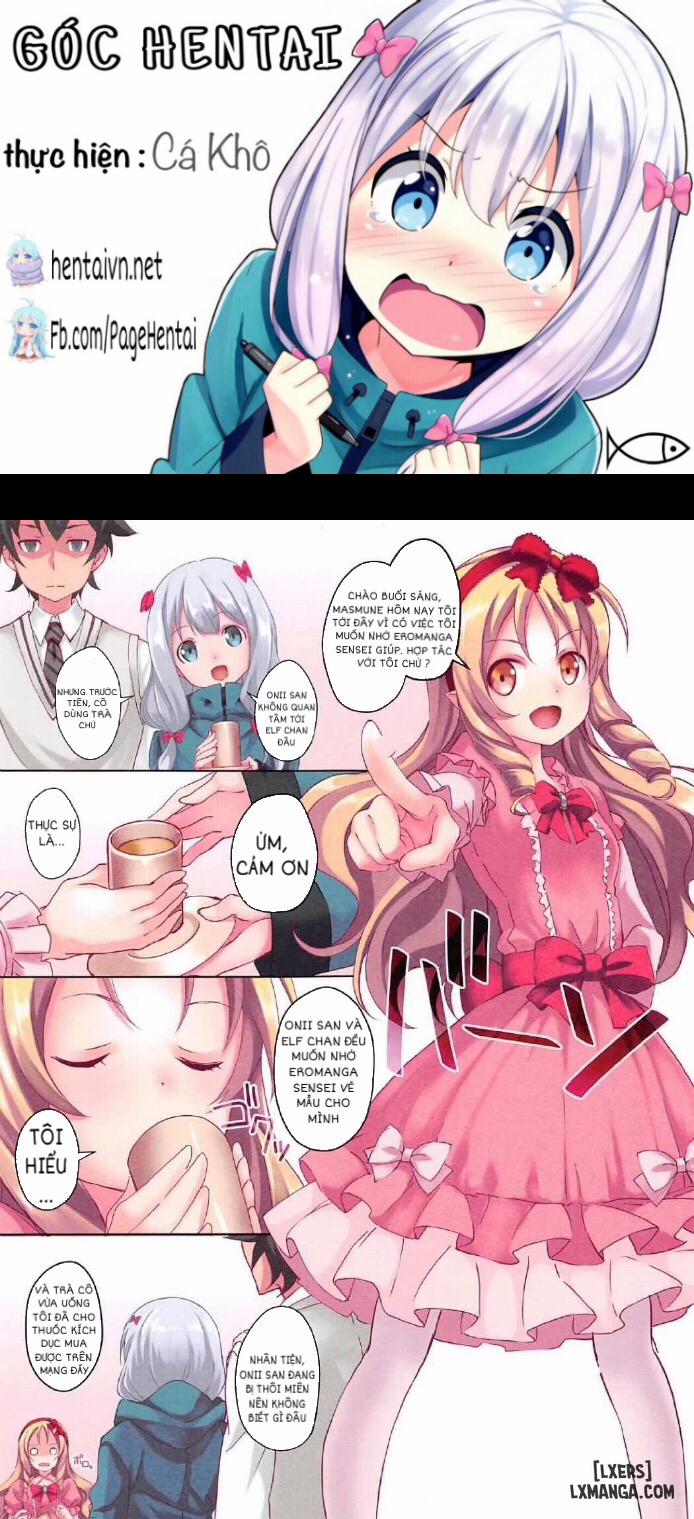 Eromanga Sensei to Yamada Elf Sensei no Eromanga Oneshot trang 1