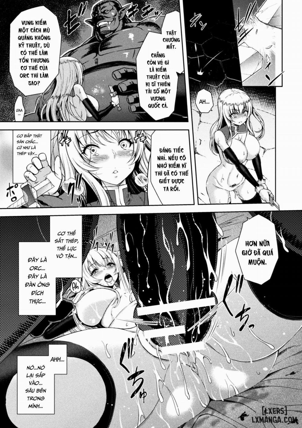 ERONA Orc no Inmon ni Okasareta Onna Kishi no Matsuro 2 trang 19