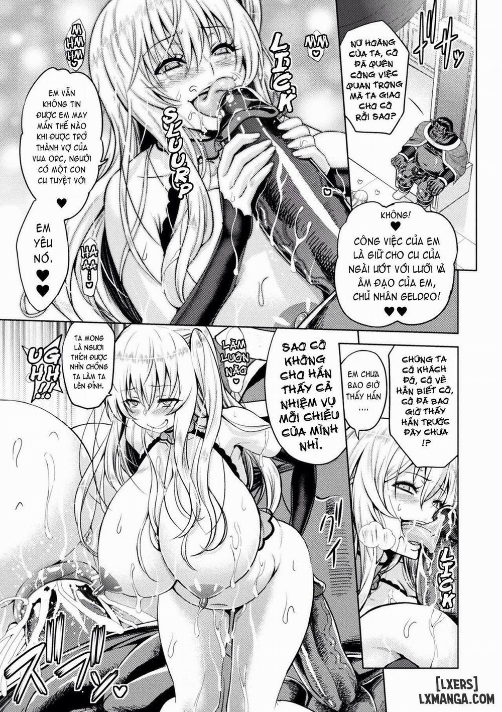 ERONA Orc no Inmon ni Okasareta Onna Kishi no Matsuro 5 trang 35