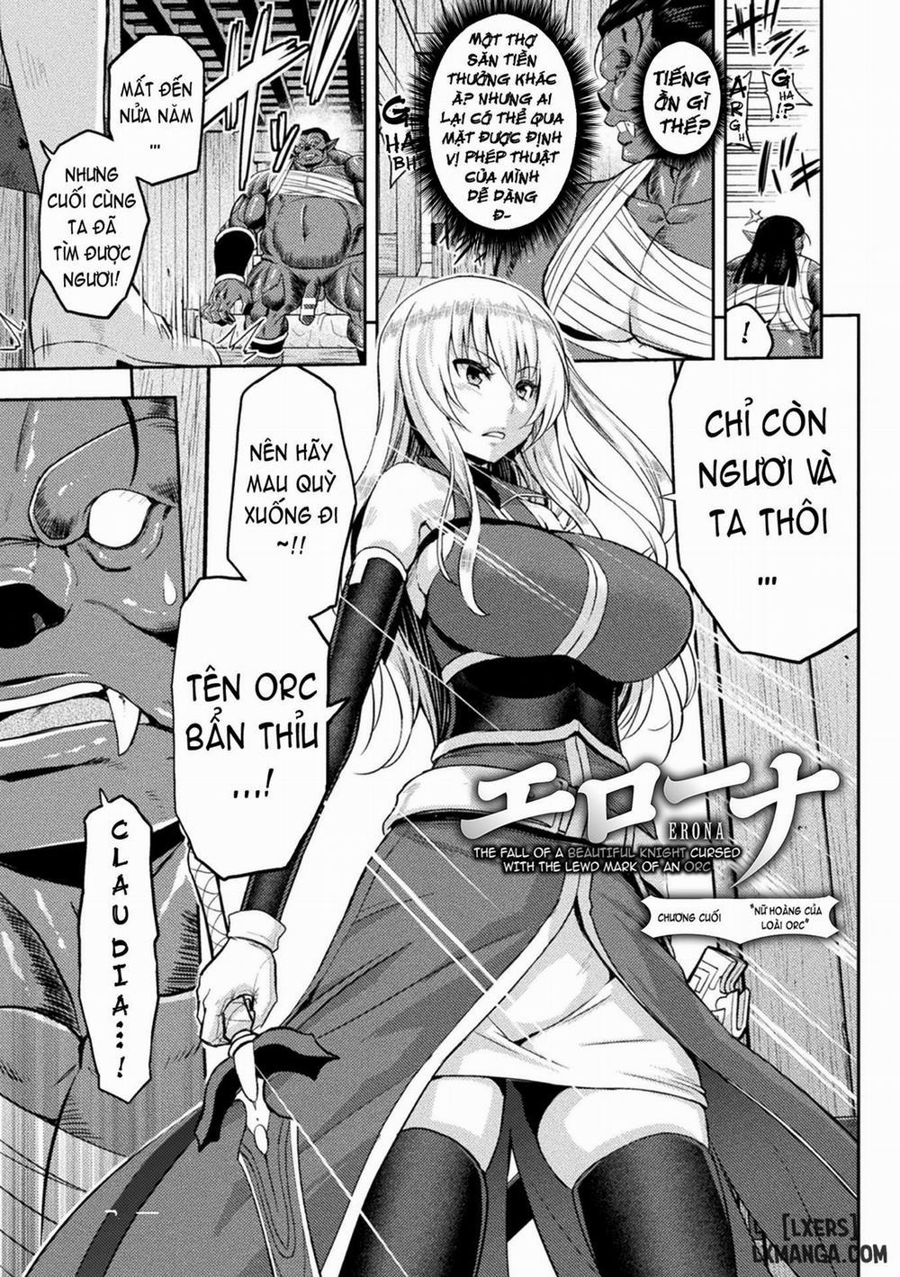 ERONA Orc no Inmon ni Okasareta Onna Kishi no Matsuro 7 END trang 5