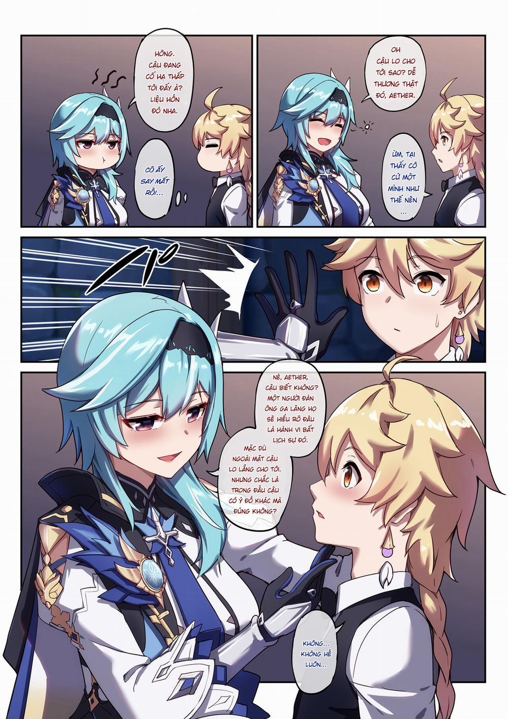 Eula say rượu Oneshot nuột trang 5