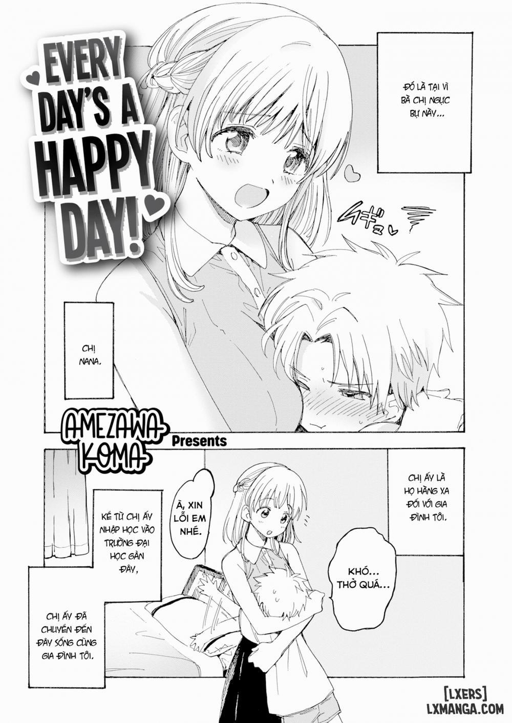 Every Day’s a Happy Day! Oneshot trang 1