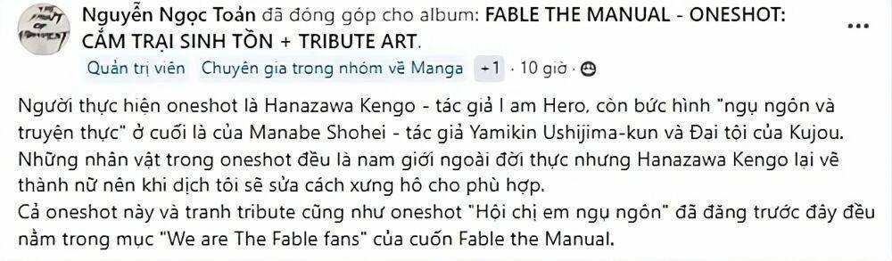 Fable The Manual (Oneshot) 2 trang 1