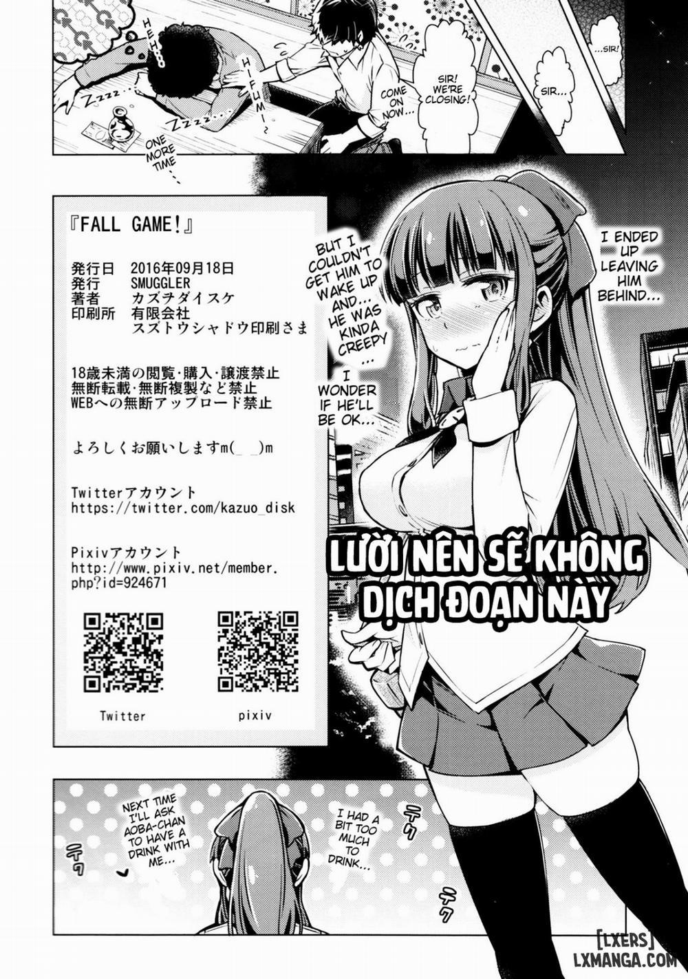 FALL GAME Oneshot trang 20