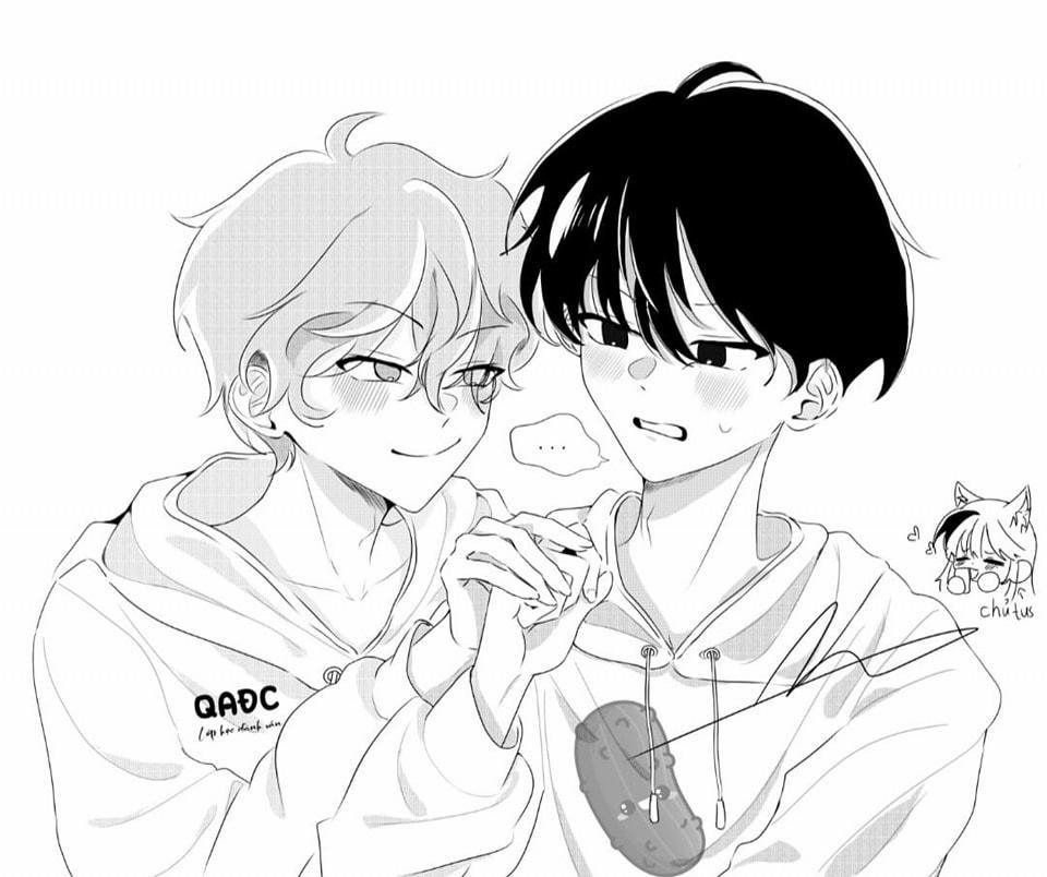 Fan Art Otp Qadc X Dưa Leo Truyện 1 My Khanh trang 0
