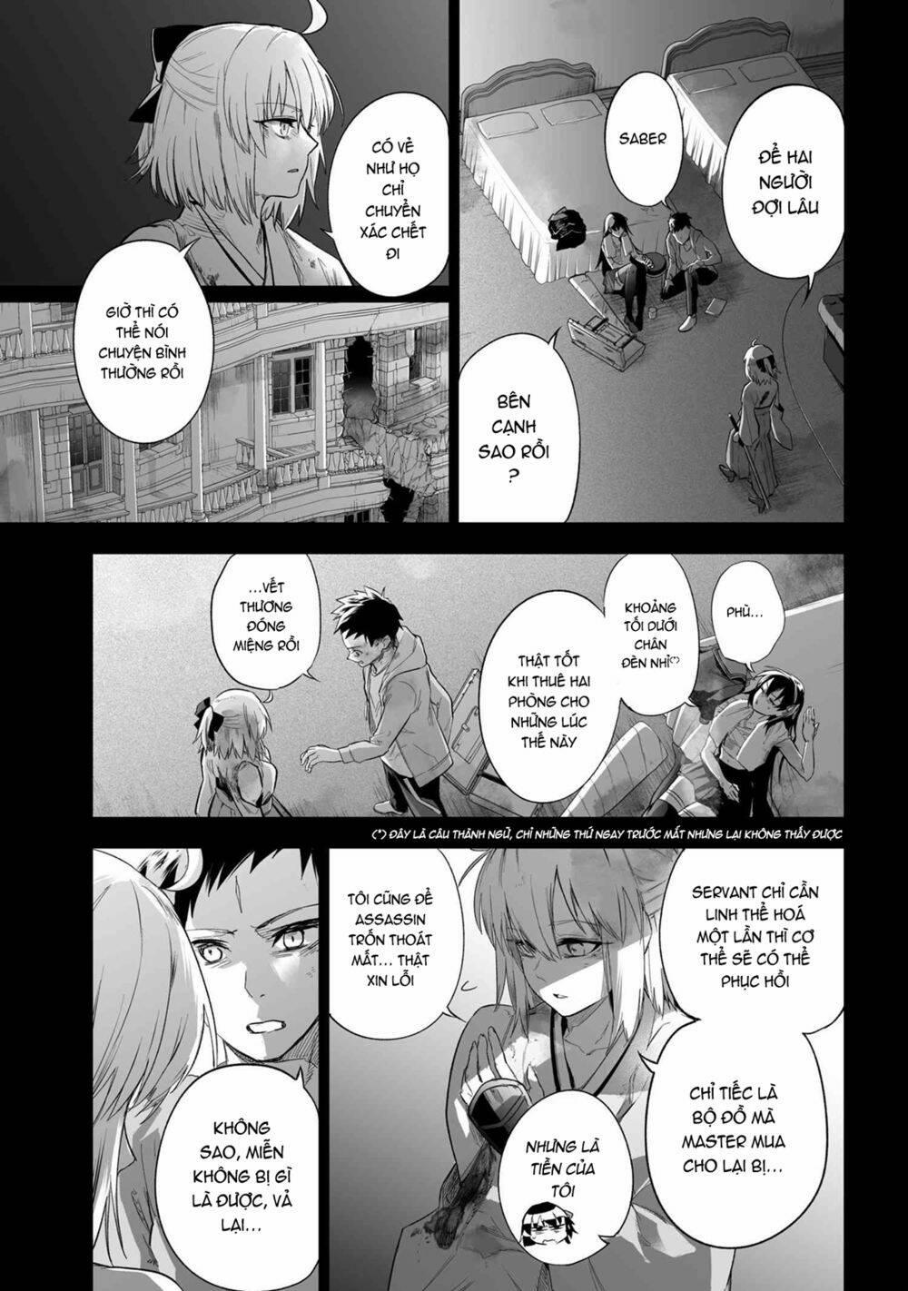 Fate/type Redline - Truyền Kỳ Về Chén Thánh Đế Đô 10.2 trang 4