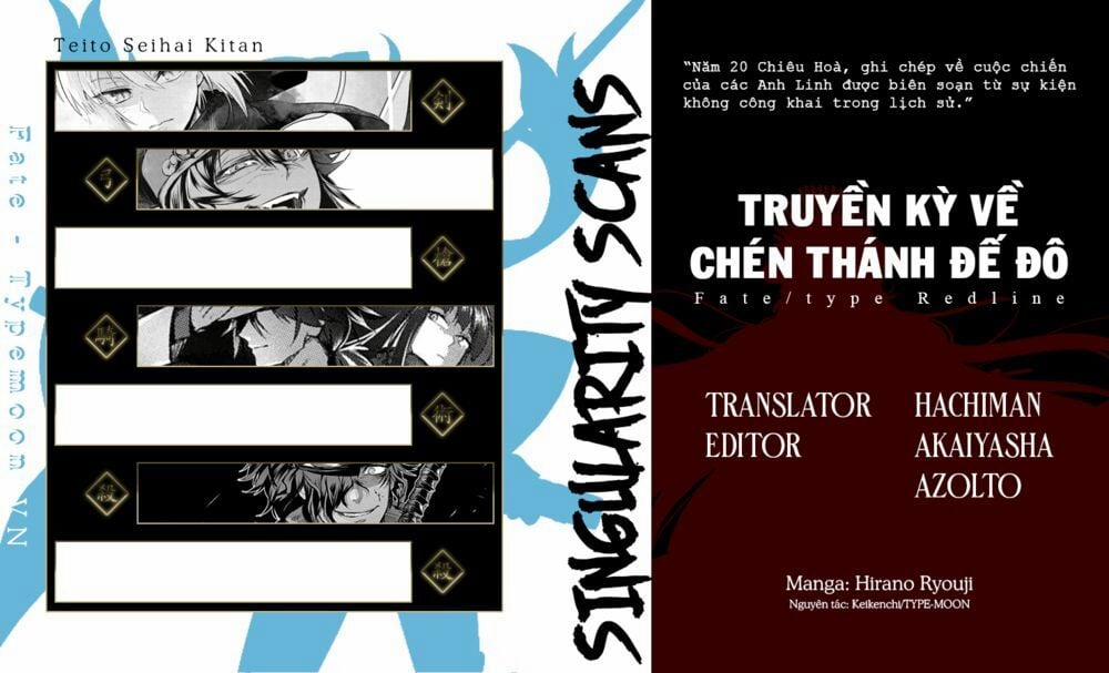Fate/type Redline - Truyền Kỳ Về Chén Thánh Đế Đô 4.2 trang 20