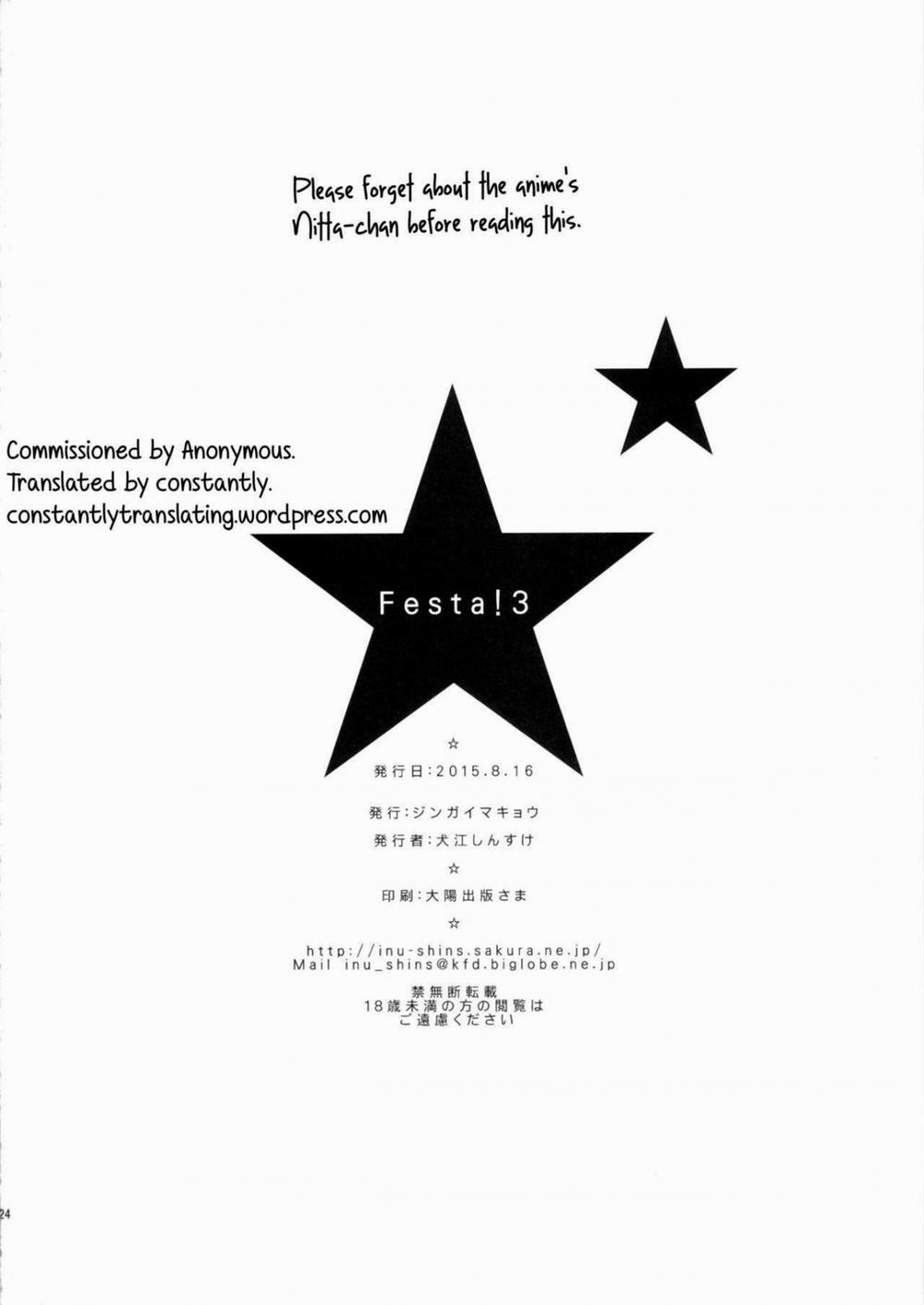 Festa! 3 (The Idolm@ster) Oneshot trang 22