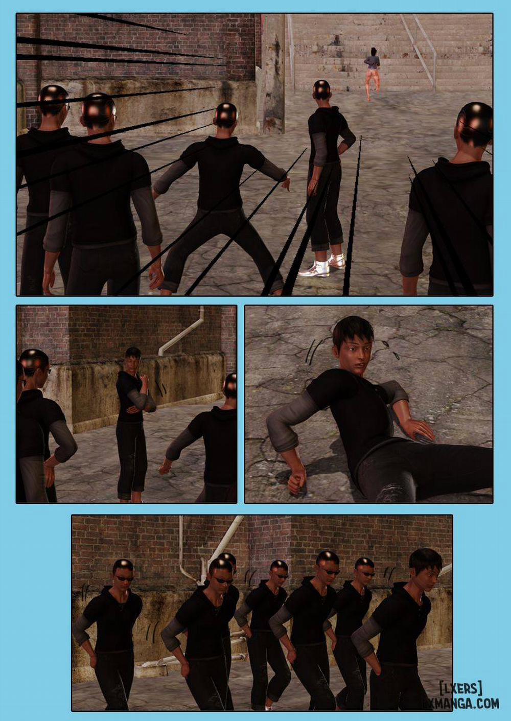 Fight in Nasty Street 1 trang 36