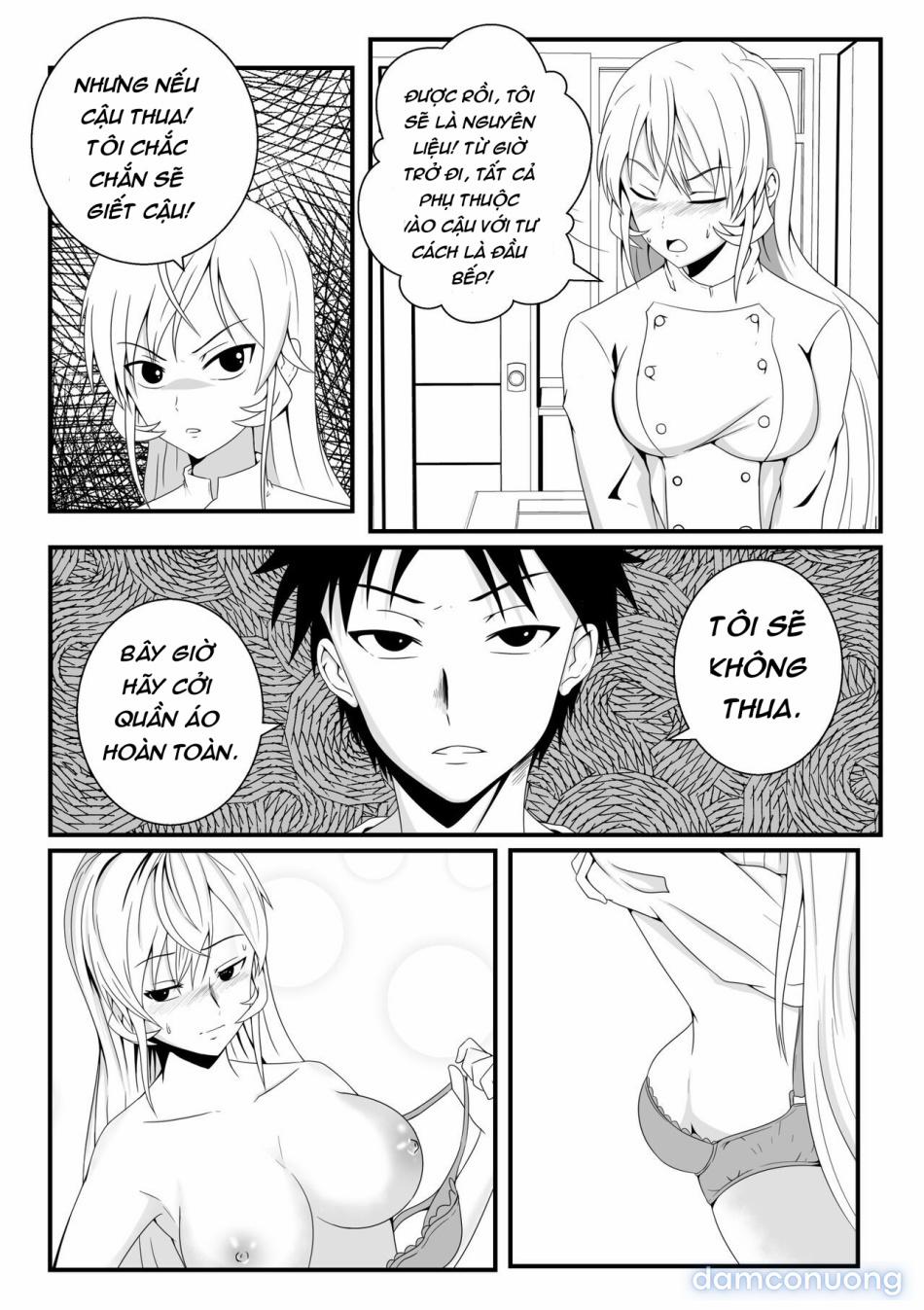 Food Wars! The Female Body 1 trang 5