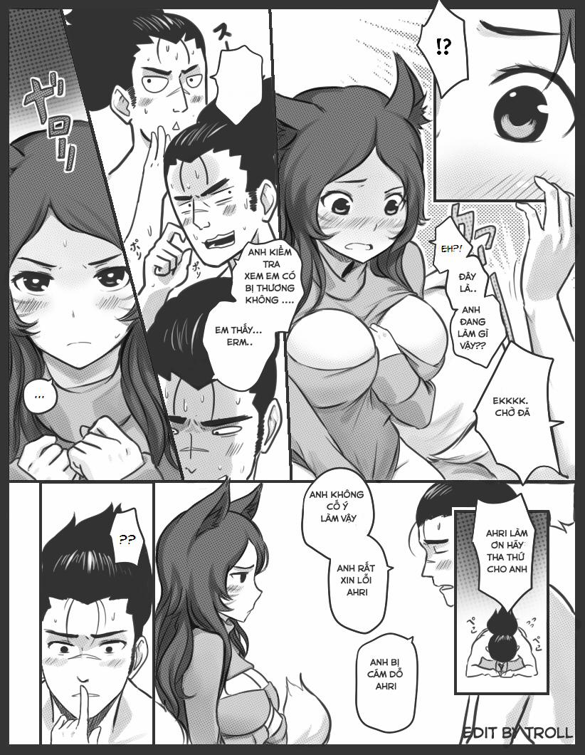 Fox Charm - Ahri x Yasuo (League of Legends) Oneshot trang 12