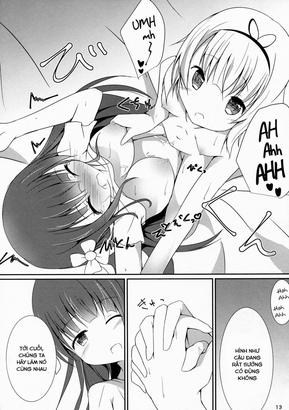 Friends-Friend-Friends (Gochuumon wa Usagi desu ka?) Oneshot trang 13