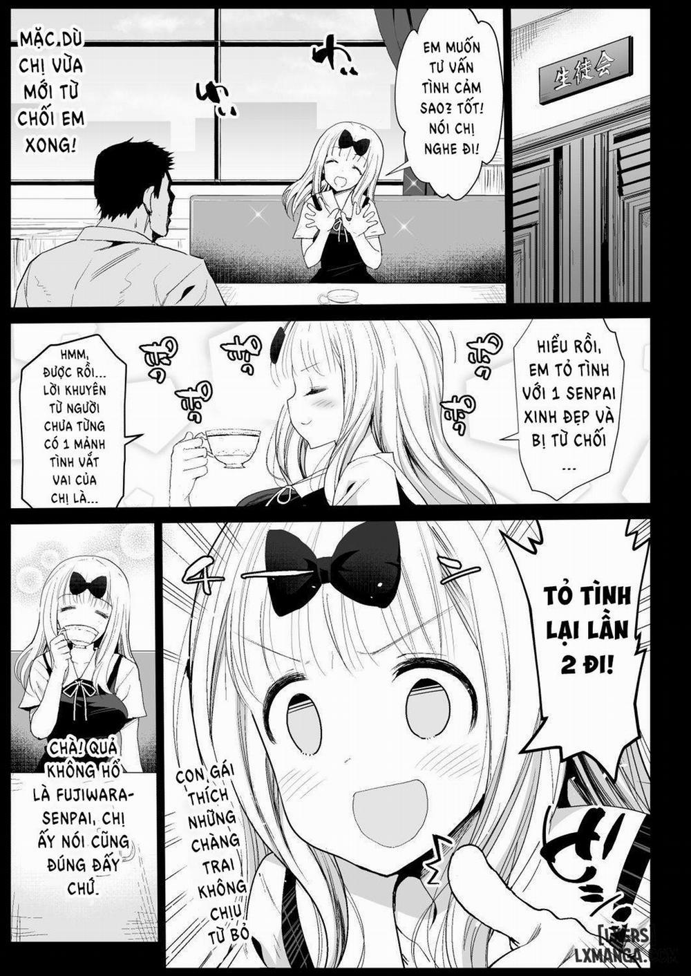 Fujiwara Senpai wa Sukidarake Oneshot trang 6