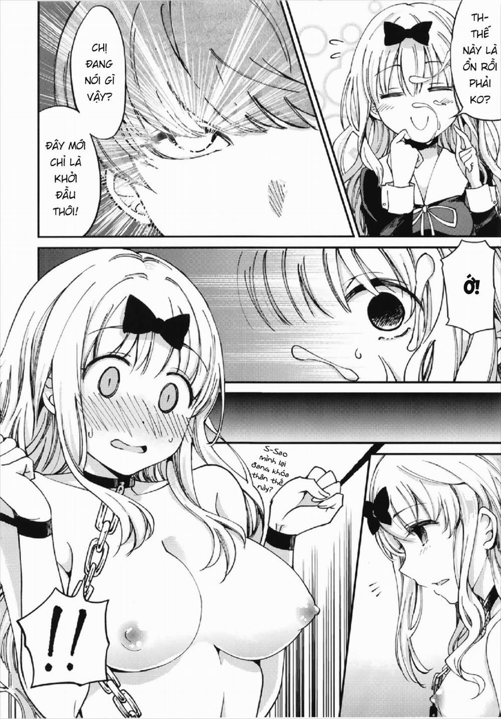 Fujiwara-shoki o Haramasetai 2 (Kaguya-sama wa Kokurasetai) Oneshot trang 9