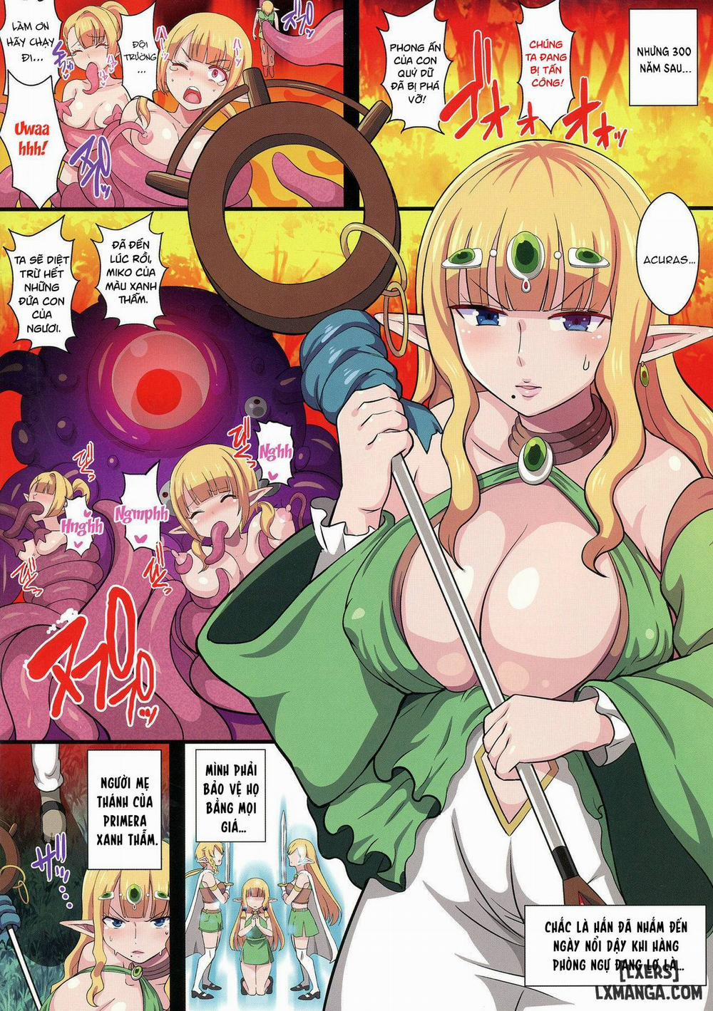 Fukushuu no Elf Lieselotte Zero Oneshot trang 3