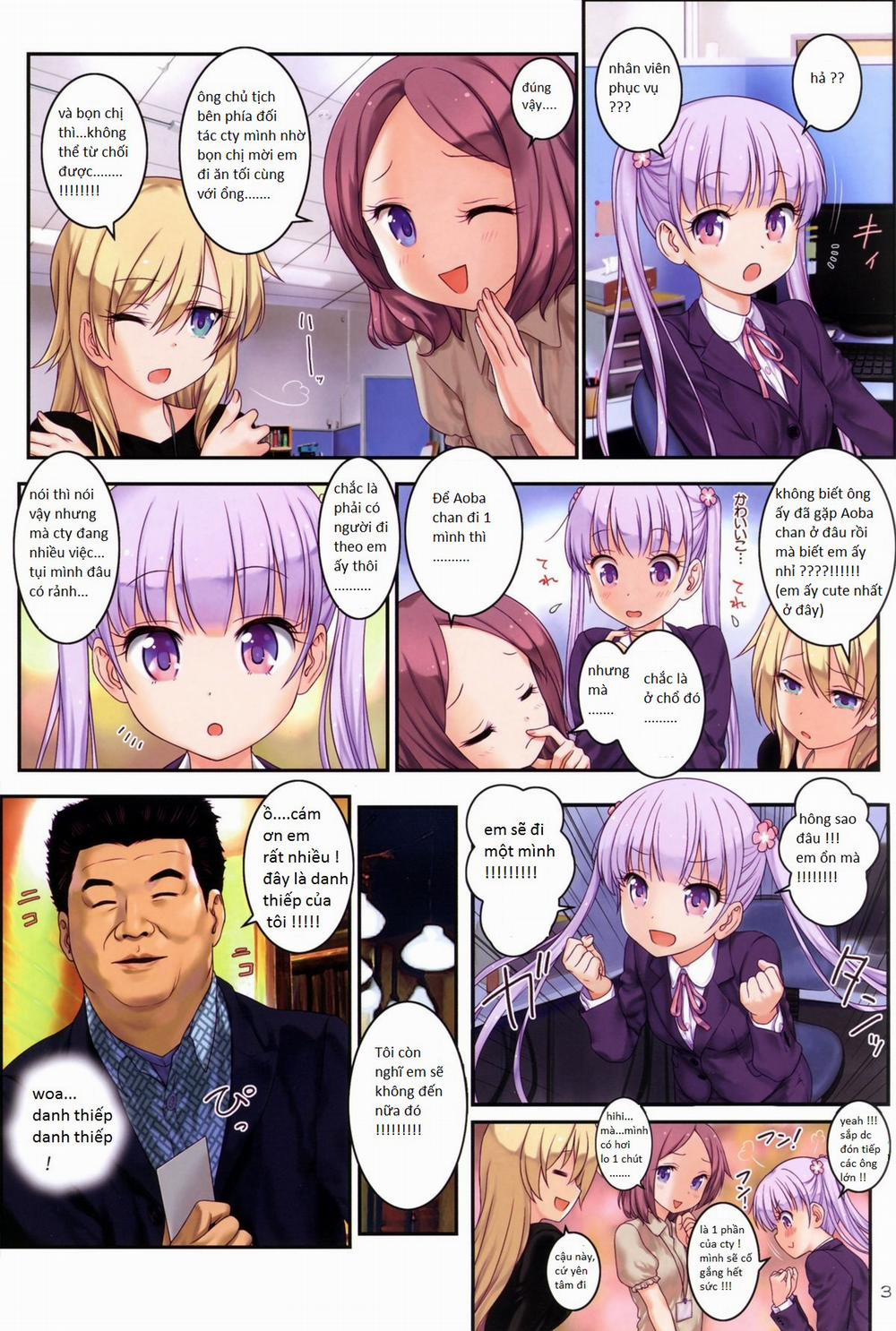 [Full Color] Nhân viên phục vụ (New Game) Oneshot trang 1