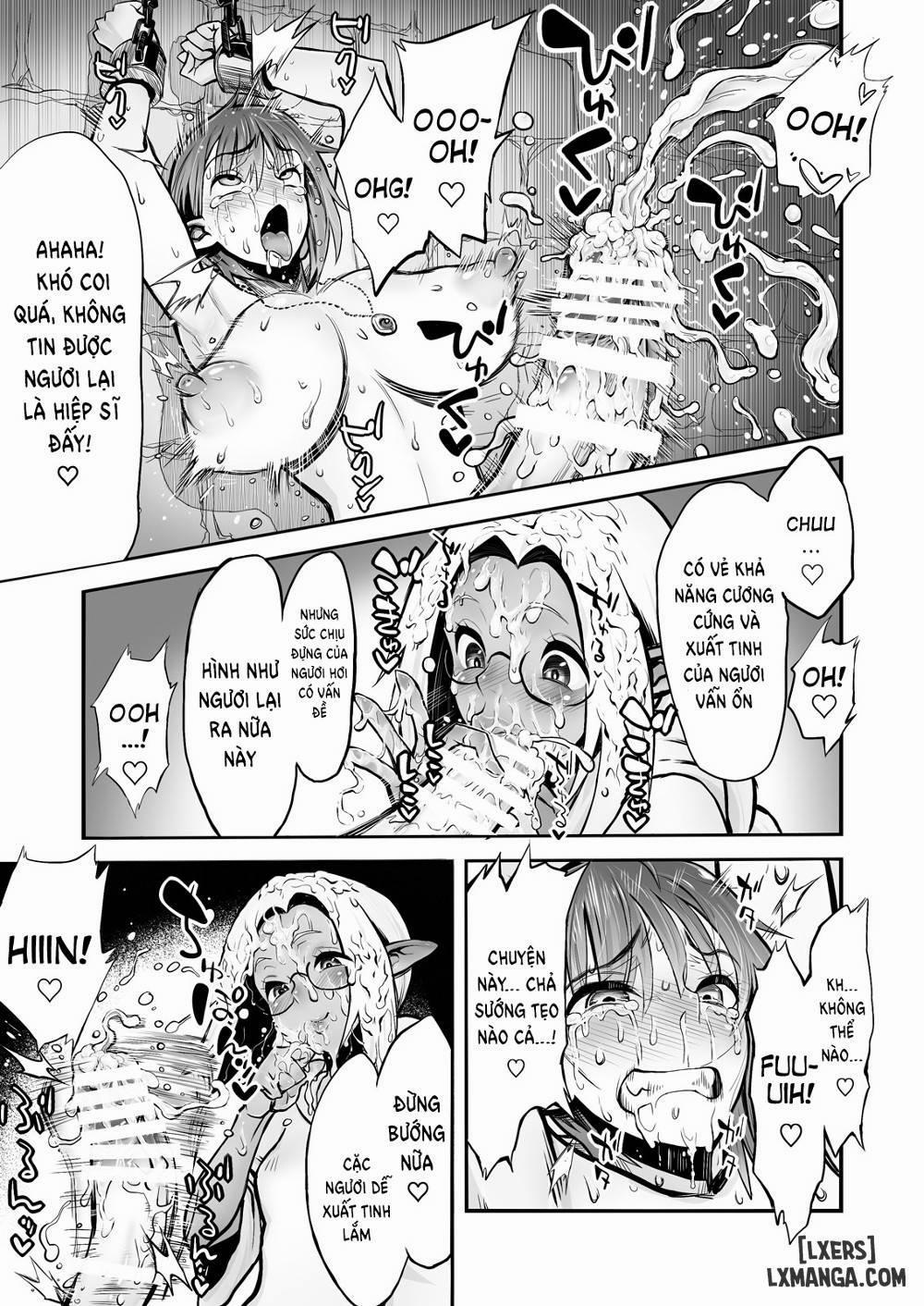 Futanari Chinpo ni Shokushu Sanran Oneshot trang 13