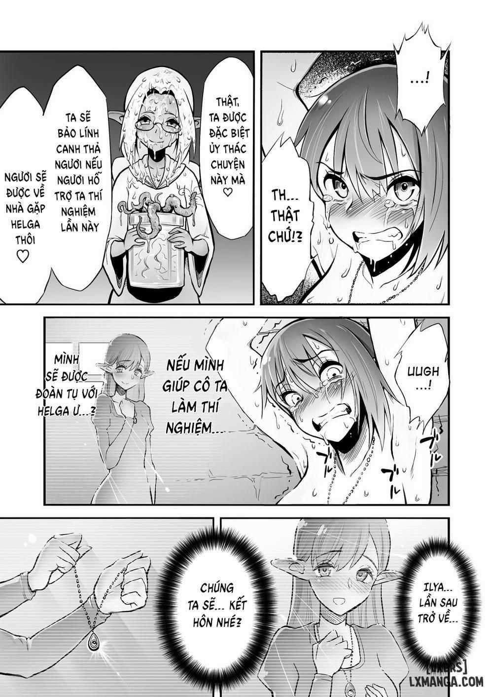 Futanari Chinpo ni Shokushu Sanran Oneshot trang 15