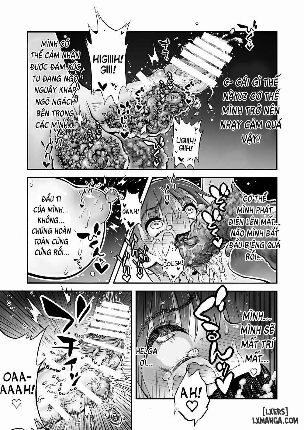 Futanari Chinpo ni Shokushu Sanran Oneshot trang 33