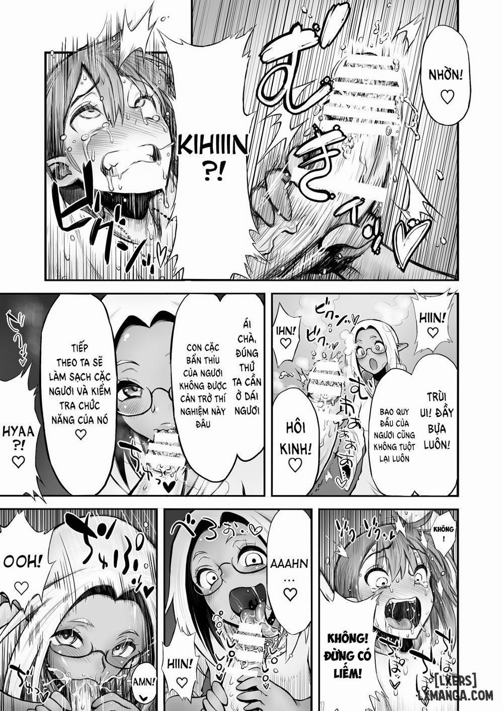 Futanari Chinpo ni Shokushu Sanran Oneshot trang 9