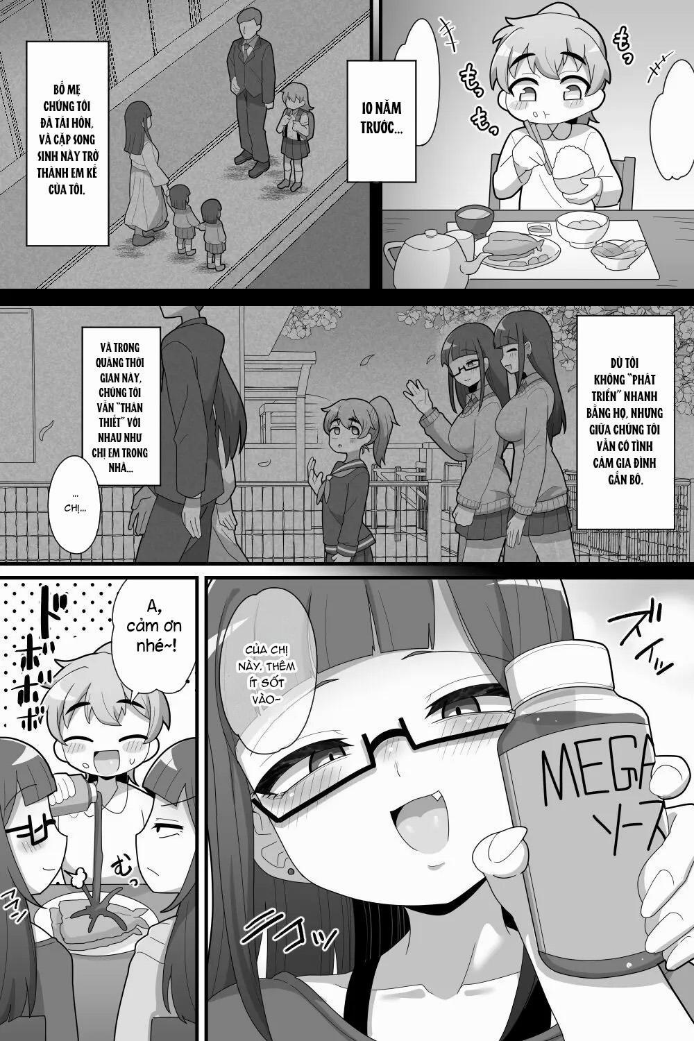 Futanari Futago ni Aisaresugitemasu Oneshot. trang 7