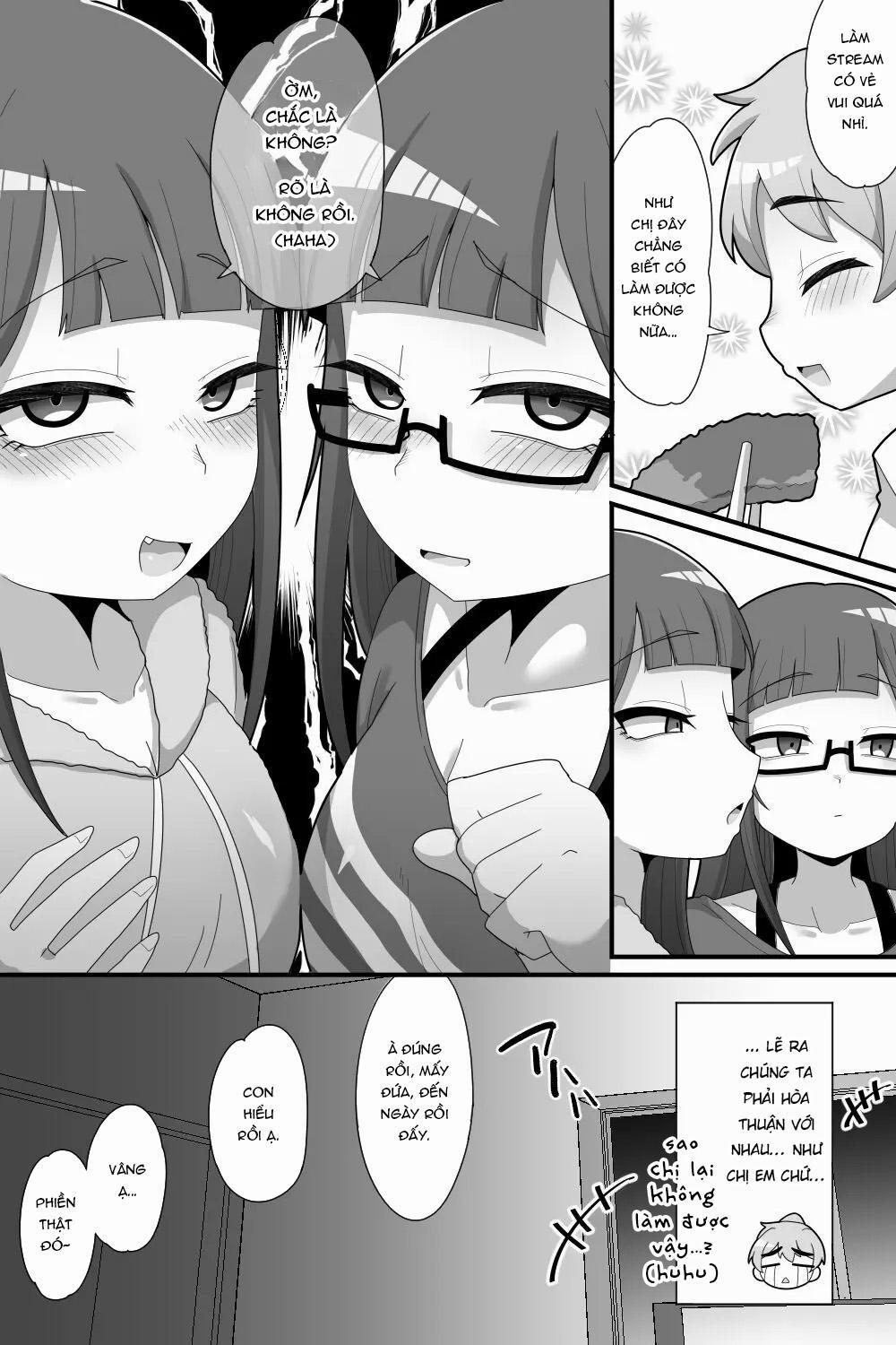 Futanari Futago ni Aisaresugitemasu Oneshot. trang 8