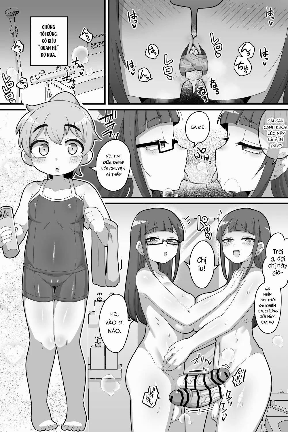 Futanari Futago ni Aisaresugitemasu Oneshot. trang 9