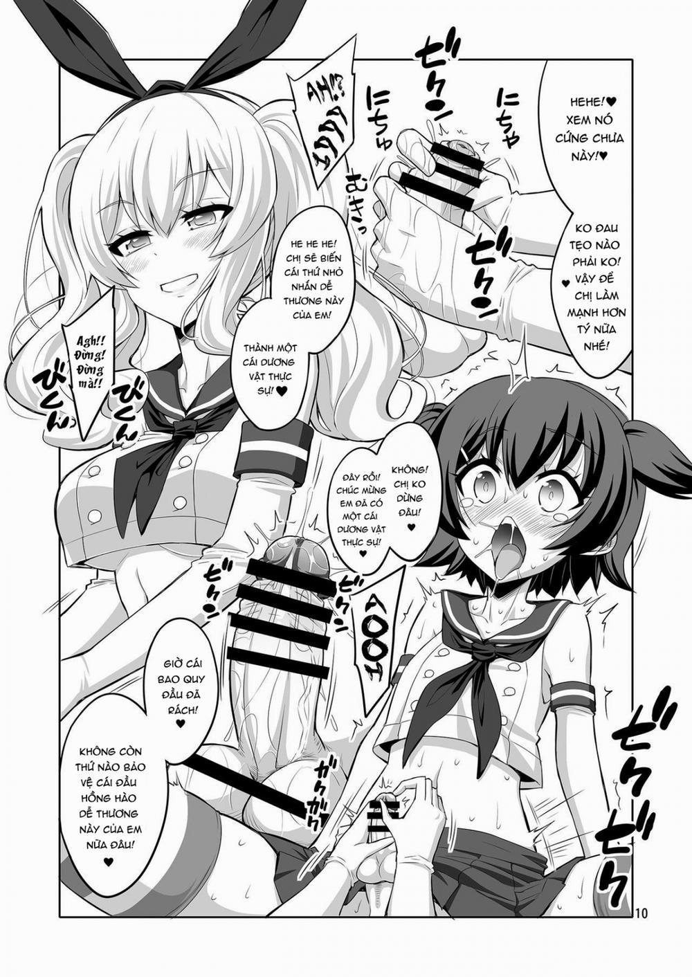 Futanari Kashima ni Mesu Choukyou sarechatta Teitoku-san (Kantai Collection -KanColle-) Oneshot trang 10