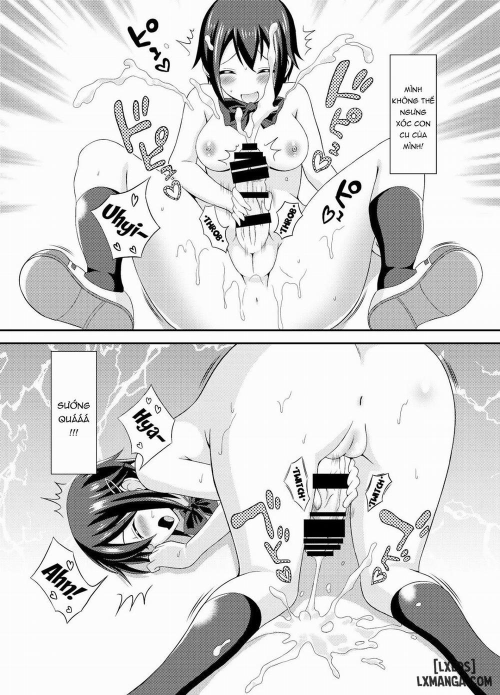 Futanari Roshutsu JK desu ga Oneshot trang 18