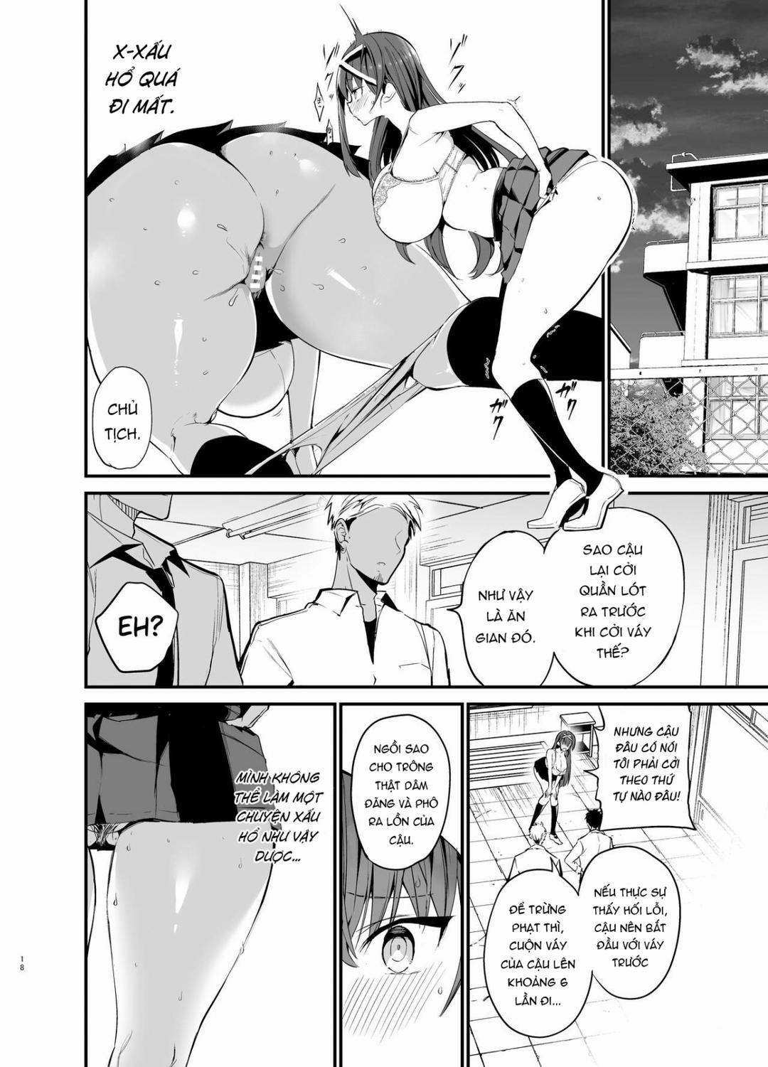 Fuuki Iinchou ga Ochiru made 1 trang 18