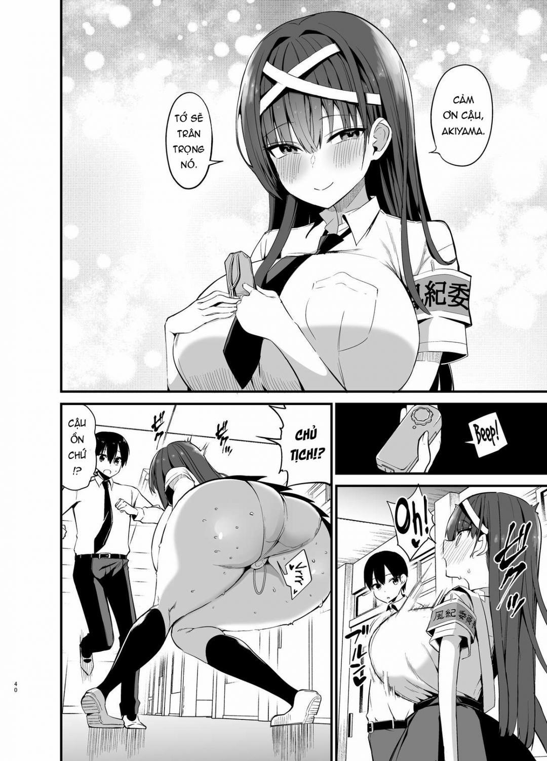 Fuuki Iinchou ga Ochiru made 1 trang 40