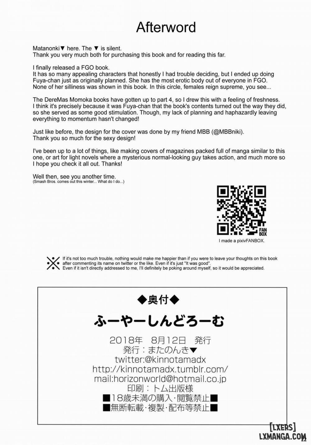 Fuya Syndrome Oneshot trang 21