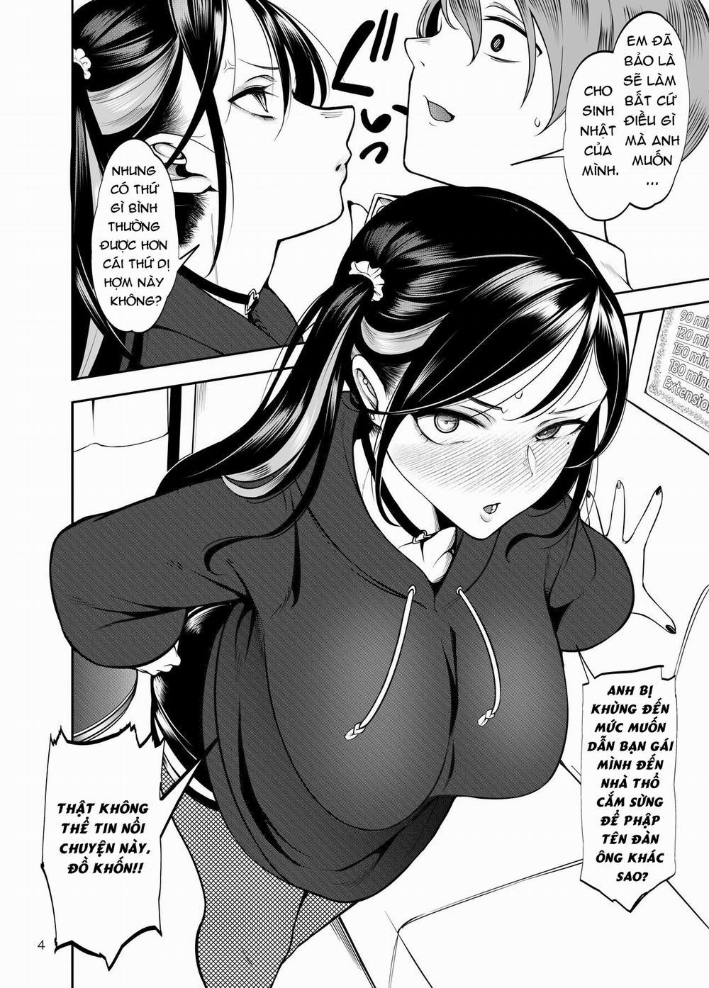 Gạ Người Yêu Địt Trai Lạ Ở Nhà Thổ Oneshot - Không Che trang 6