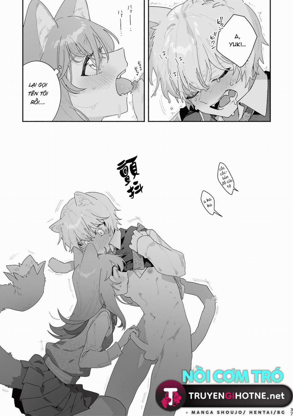 ♂ Ga Uke. Neko-Chan X Neko-Kun 4 trang 39