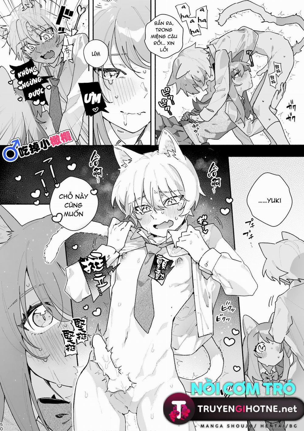 ♂ Ga Uke. Neko-Chan X Neko-Kun 4 trang 52