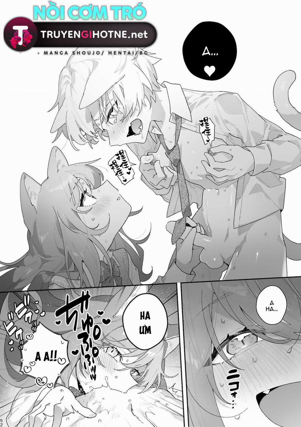 ♂ Ga Uke. Neko-Chan X Neko-Kun 4 trang 54
